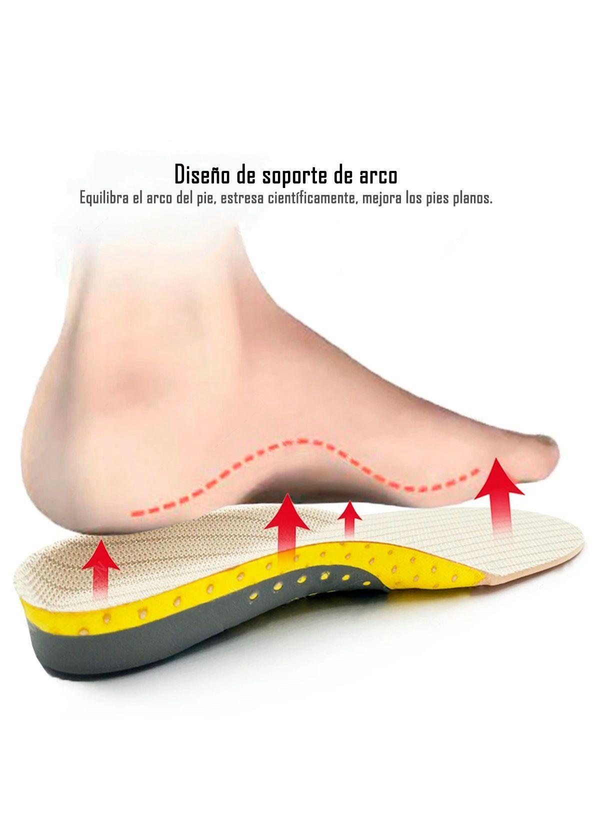 Plantillas Ortopédicas Premium Fascitis Plantar Talla 41-46-5
