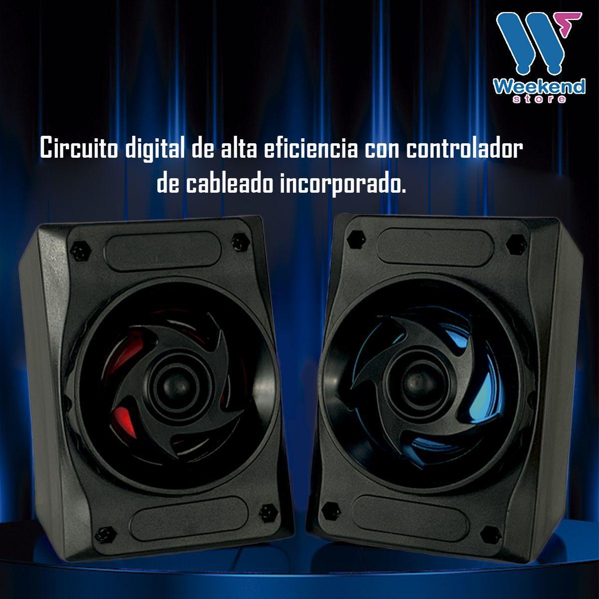 Parlante Turbox Extra Bass K-21 6W USB 2.0-4