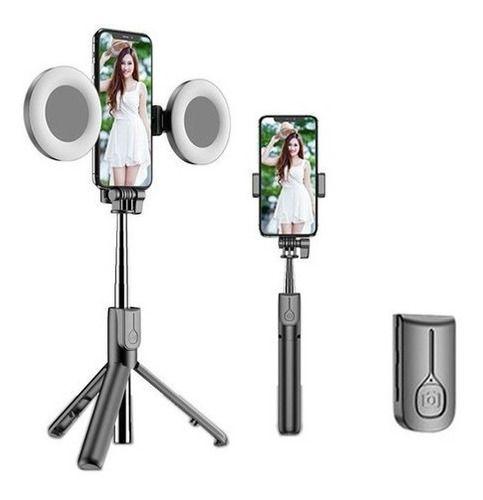 Kit Aro De Luz Led Doble +monopod +bluetooth +tripode Tiktok-0
