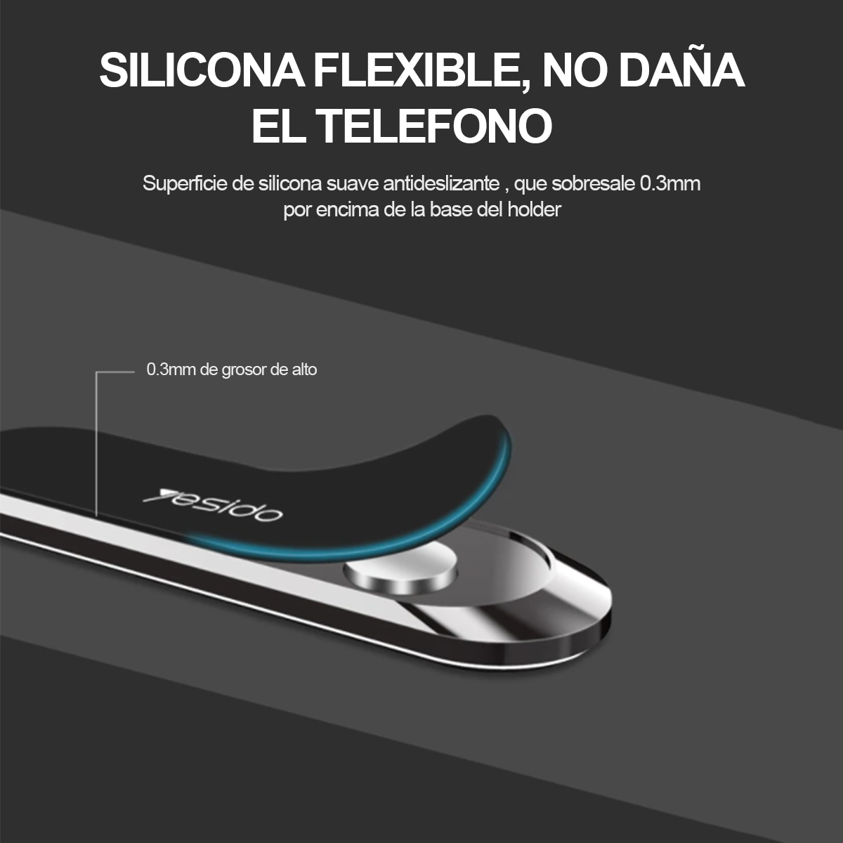 Soporte Magnetico Para Celular Marca Yesido C55 Premium-7