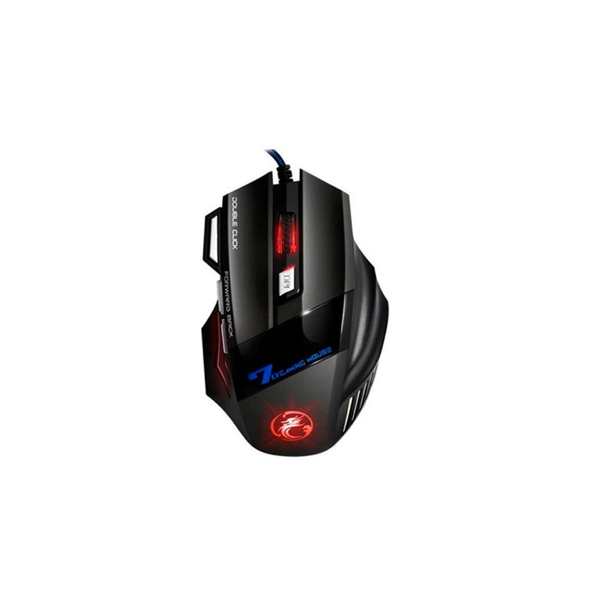 Mouse Gamer Premium Imice X7 2400 Dpi Usb Retroiluminado-0