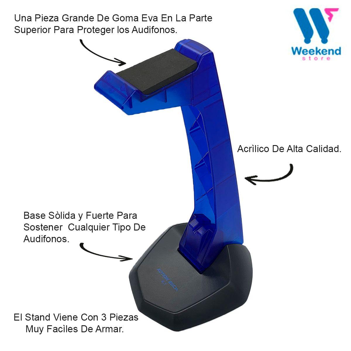 Soporte Base Stand Para Audífonos Gamer Kotion Each K-1-2