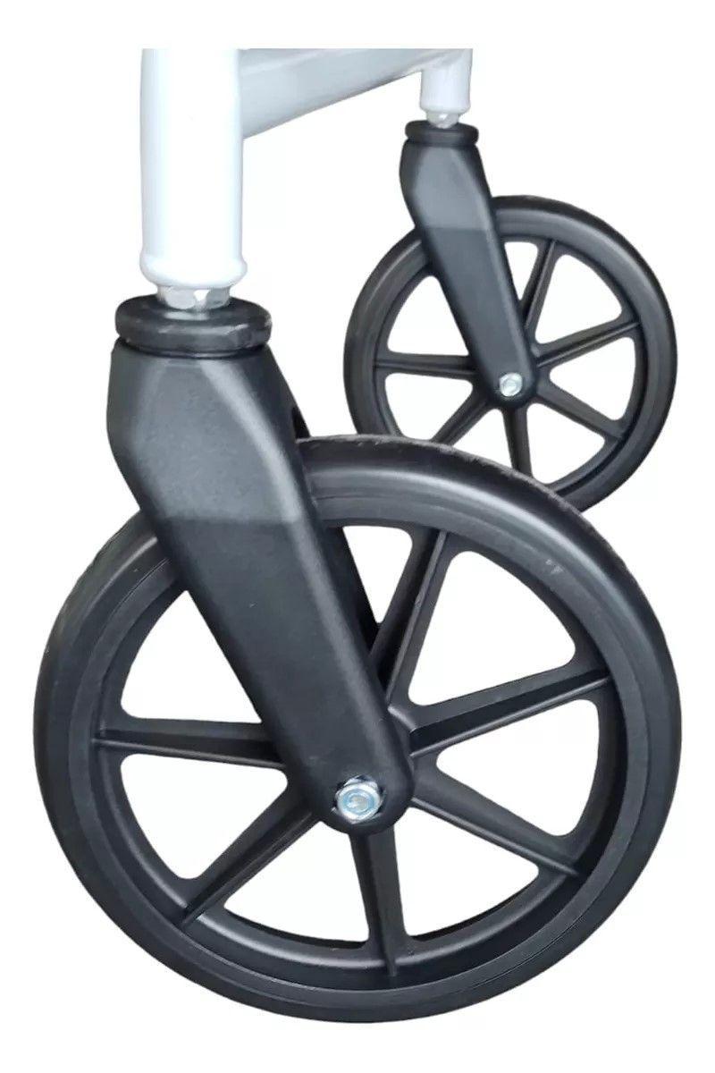 Andador 4 Ruedas Burrito 2 En 1 Con Asiento Y Reposapies 3004H-3