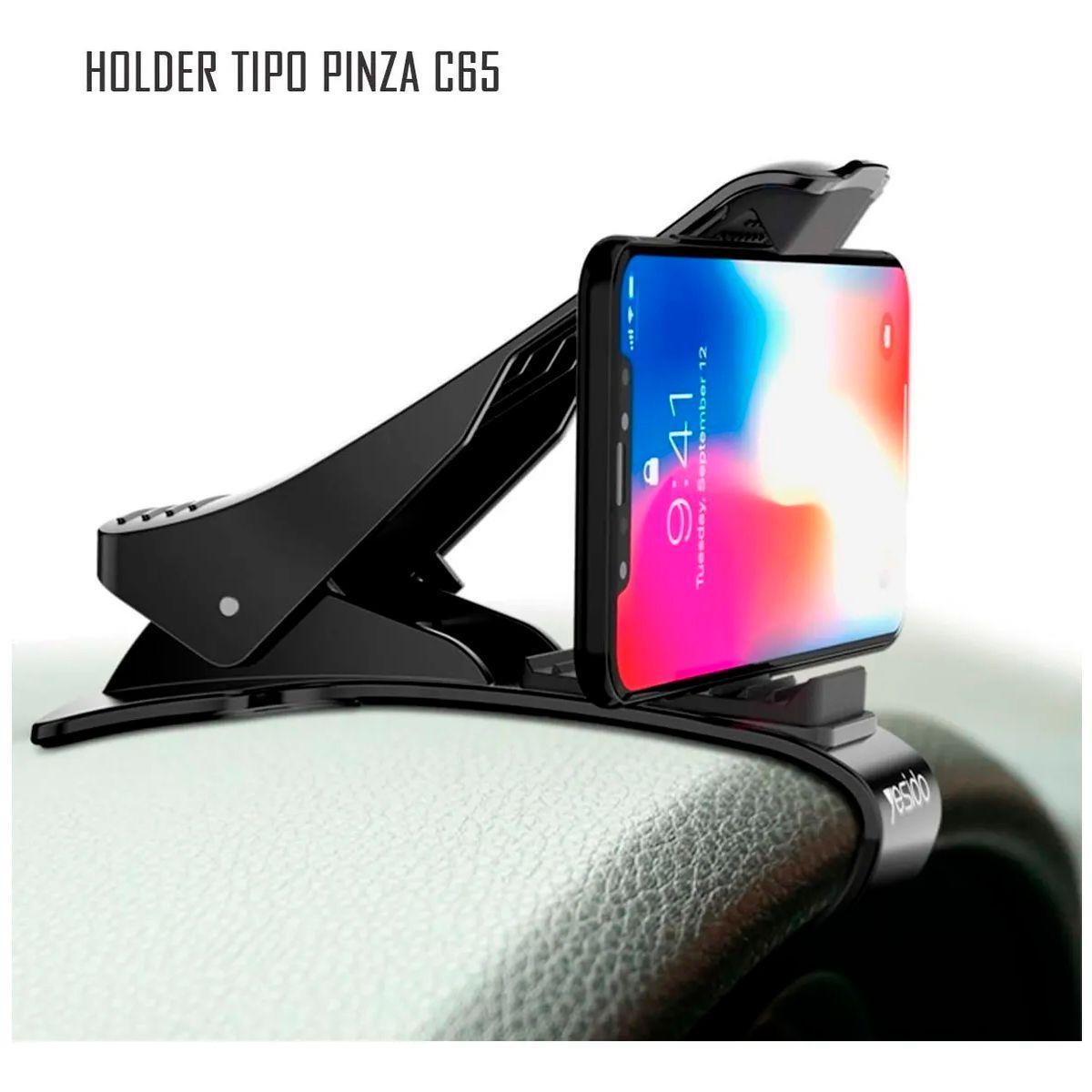 Soporte Celular Para Auto Tipo Pinza Para Tablero Yesido C65-3