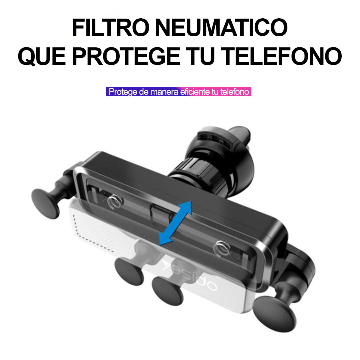 Soporte Celular Auto Car Holder Moderno Yesido C62 Premium-3