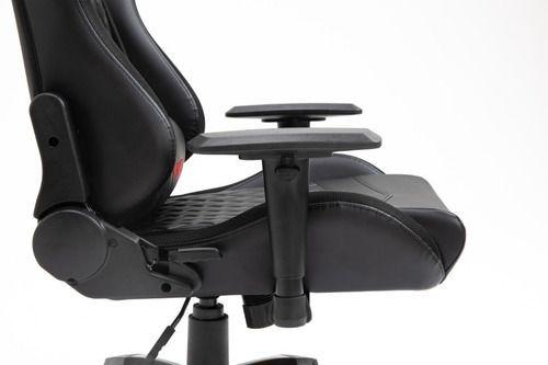 Silla Gamer Profesional Imice Retroiluminada Rgb + Control Azul-6