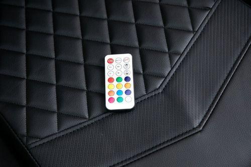 Silla Gamer Profesional Imice Retroiluminada Rgb + Control Azul-5