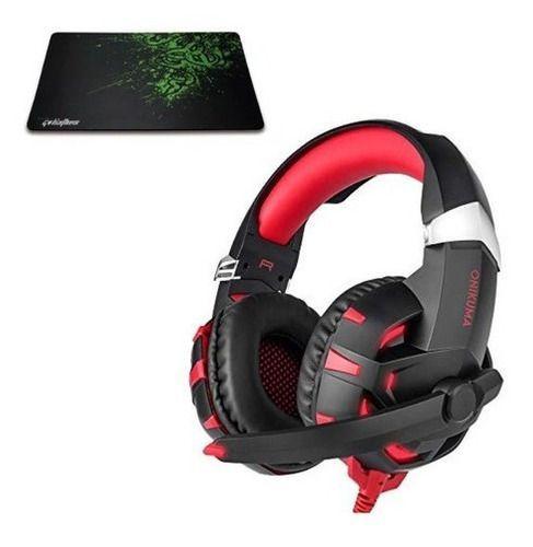 Audífono Gamer K2 Onikuma Pc Xbox Ps4 + Mousepad S / Weekend-1