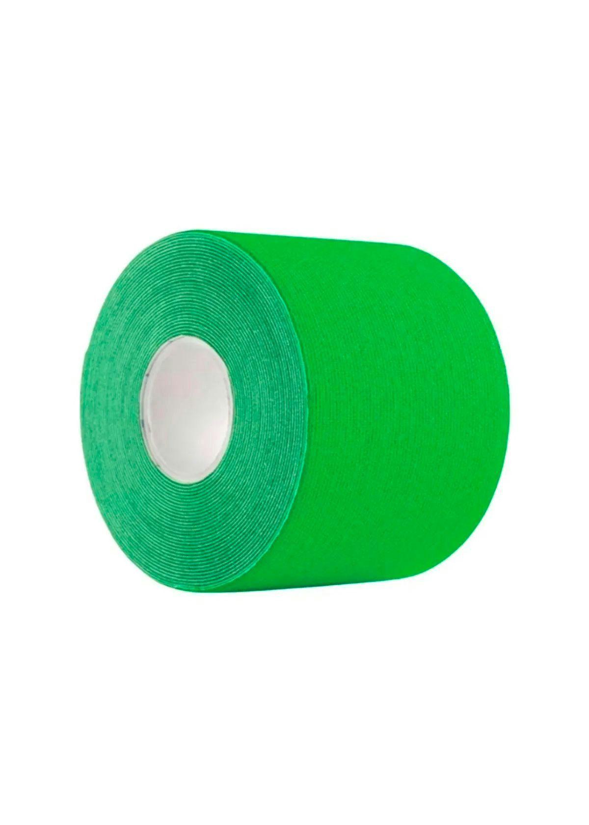 Venda Kinesiológica De 5 Cm X 5 Mts Cinta Tape Neuromuscular Verde-0