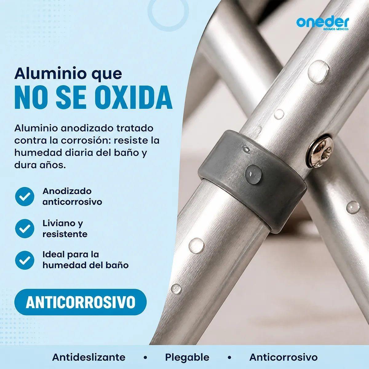 Piso O Banca De Ducha Plegable Con Altura Regulable 203C-2