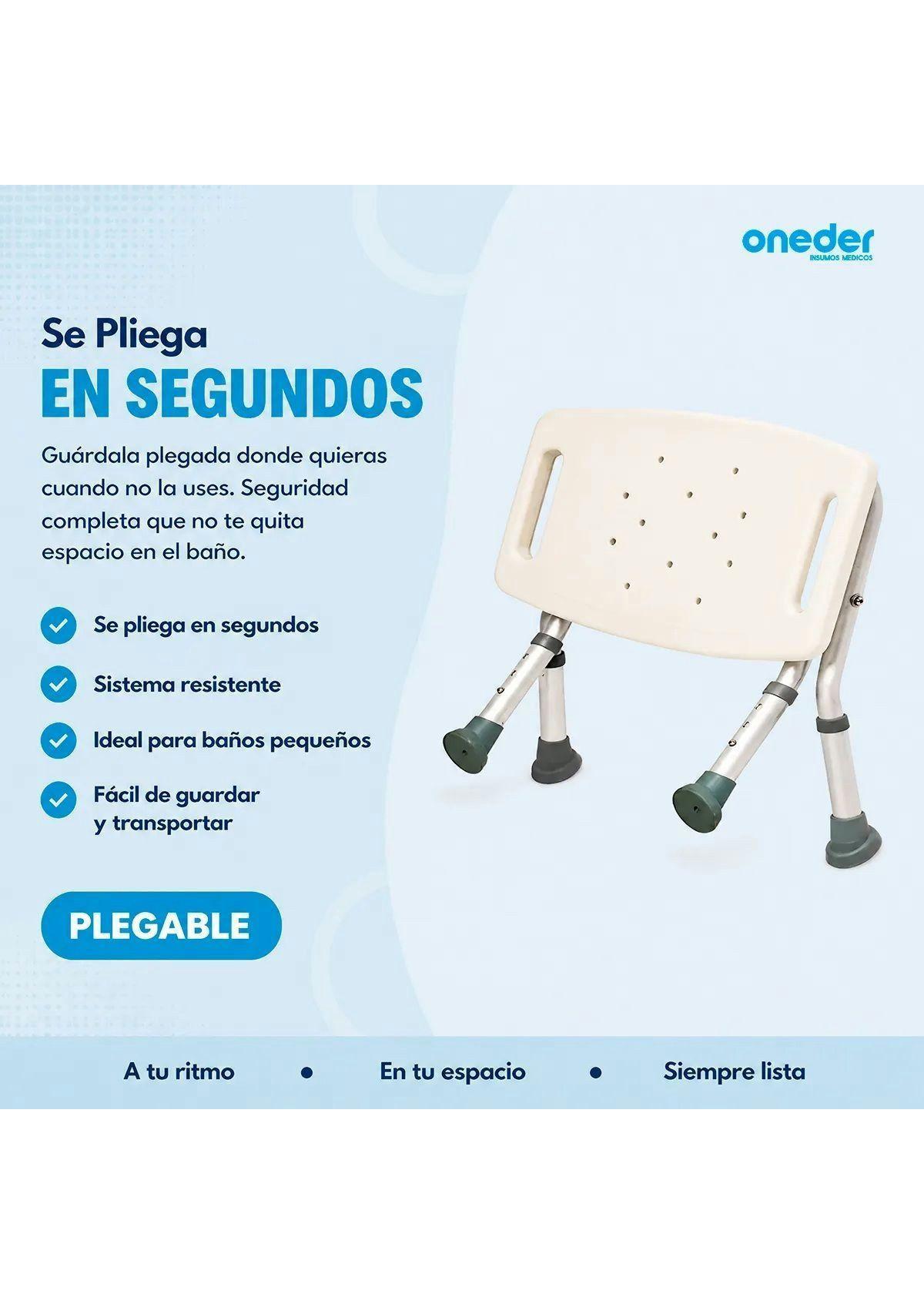 Piso O Banca De Ducha Plegable Con Altura Regulable 203C-6