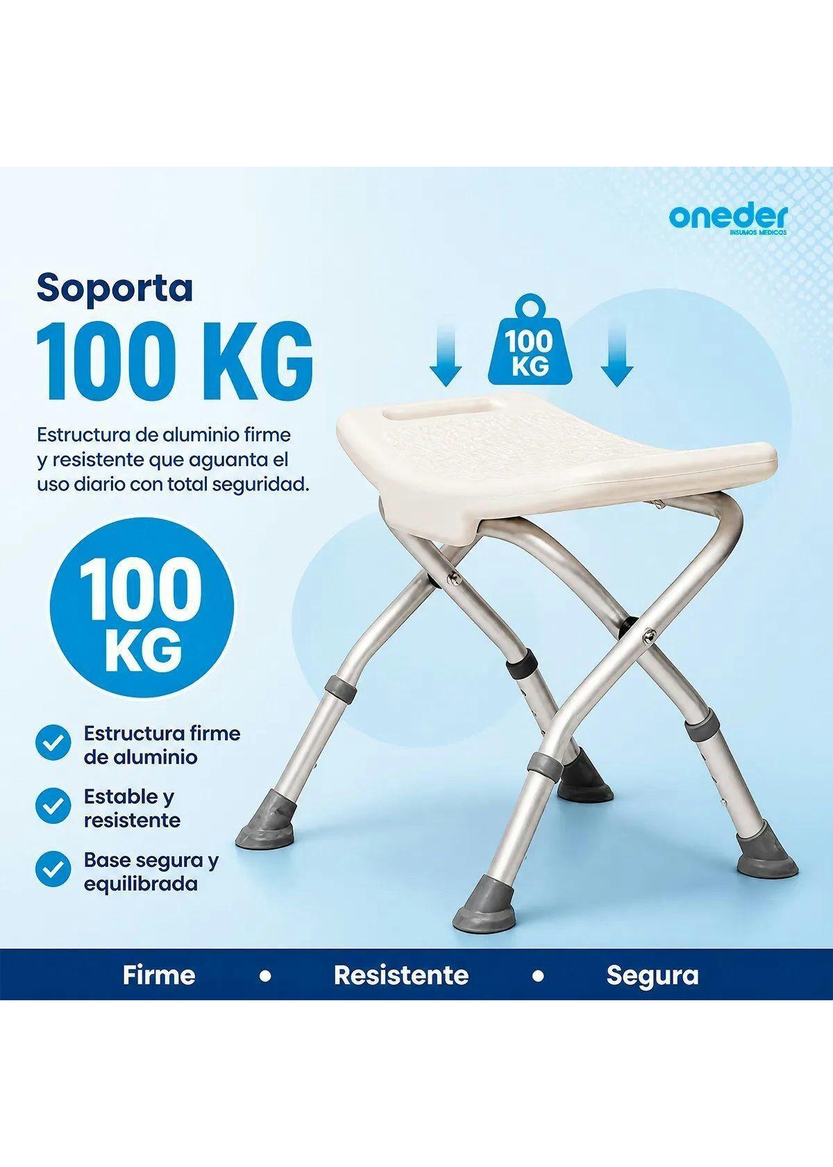 Piso O Banca De Ducha Plegable Con Altura Regulable 203C-7
