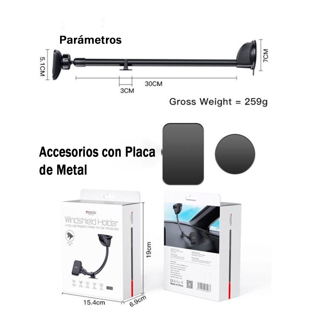 Soporte De Teléfono Magnético Brazo Largo C109 Yesido-1