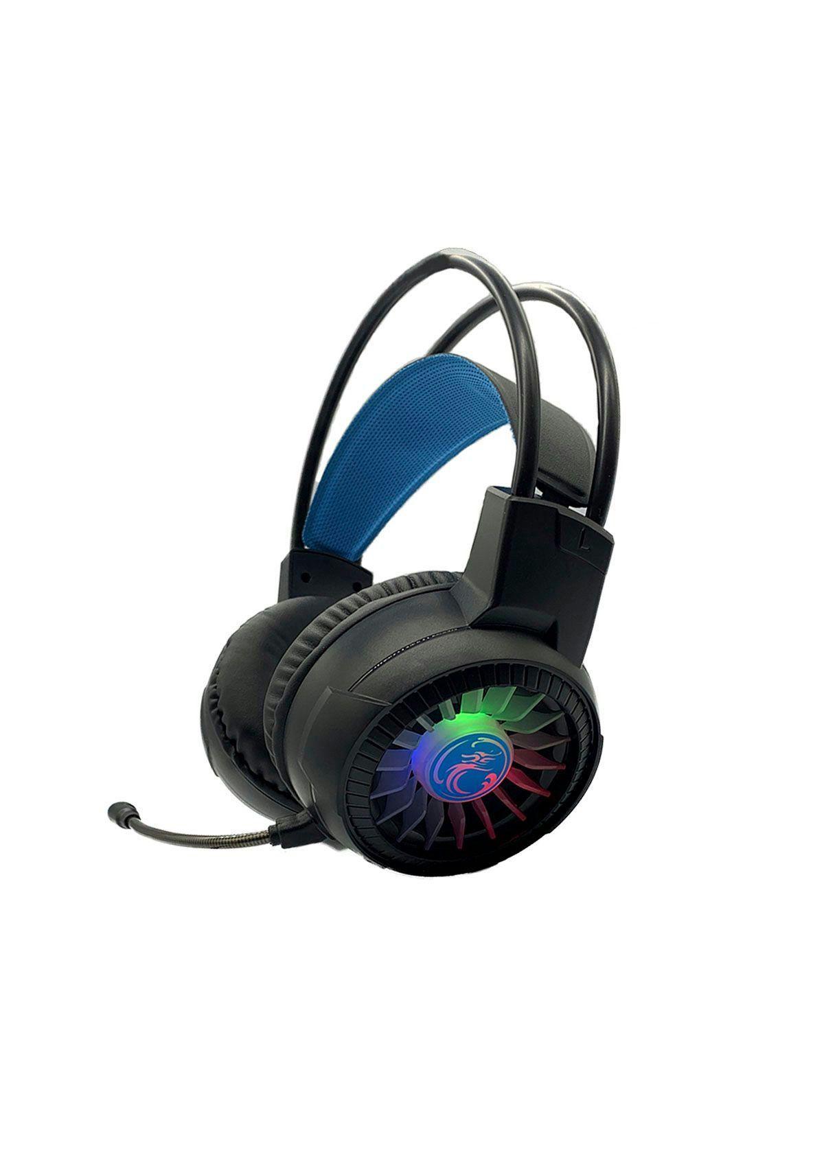 Audifonos USB Con Micrófono Gamer Apedra HD-490 USB Con Luz-0