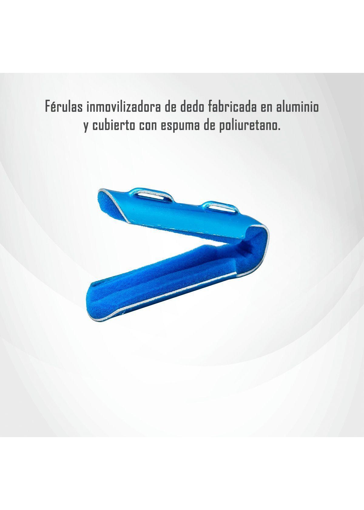Ferula Inmovilizador Dedo Tipo C Velcro Blunding Talla L-2