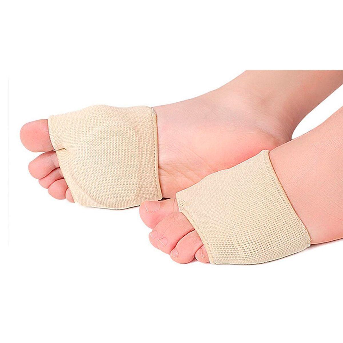 Par Almohadillas Metatarsianas Dedos Pies Piel Talla L-0