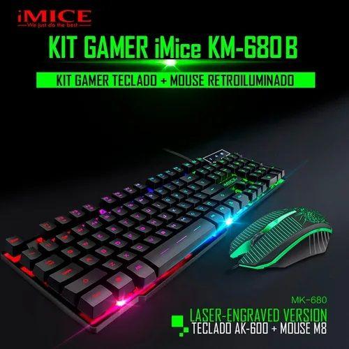 Kit Gamer Premium Imice Km-680 Mouse + Teclado-2