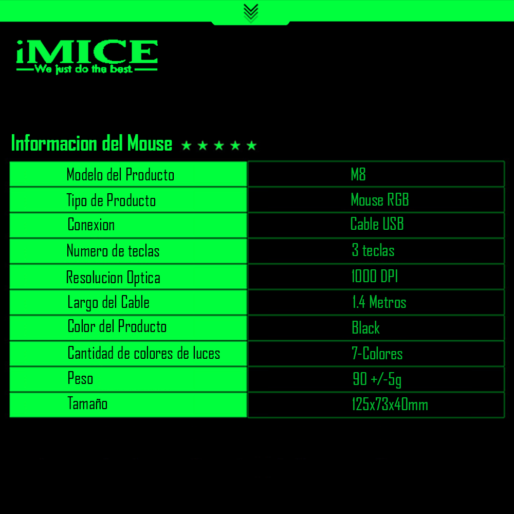 Kit Gamer Premium Imice Km-680 Mouse + Teclado-8