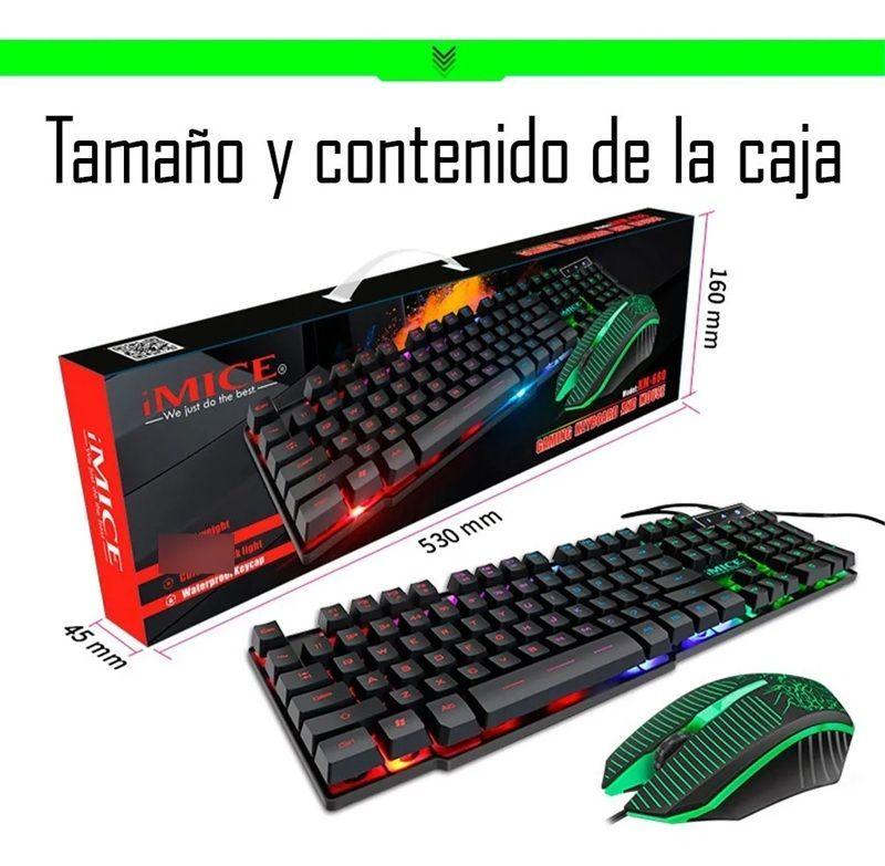 Kit Gamer Premium Imice Km-680 Mouse + Teclado-3