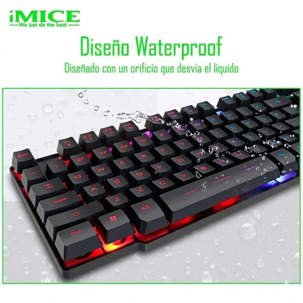 Kit Gamer Premium Imice Km-680 Mouse + Teclado-4