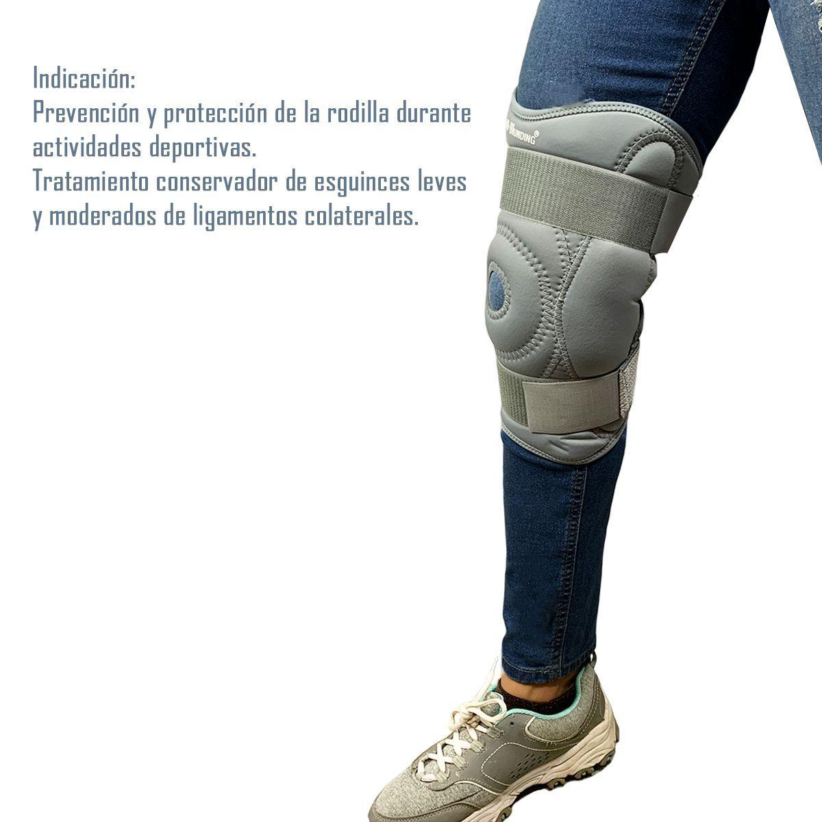 Rodillera Policentrica Con Barras Laterales Blunding Talla XL-3