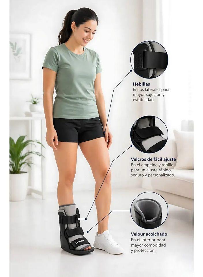 Bota Ortopédica Corta Cam Walker Adultos Premium Oneder-2