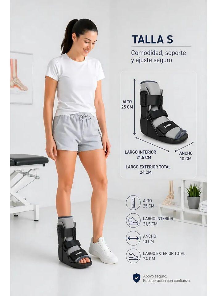 Bota Ortopédica Corta Cam Walker Adultos Premium Oneder-4