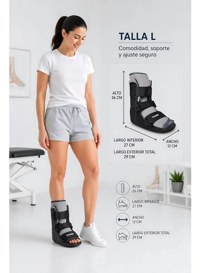 Bota Ortopédica Corta Cam Walker Adultos Premium Oneder-6