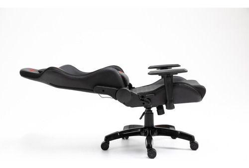 Silla Gamer Profesional Imice Retroiluminada Rgb + Control Rojo-6