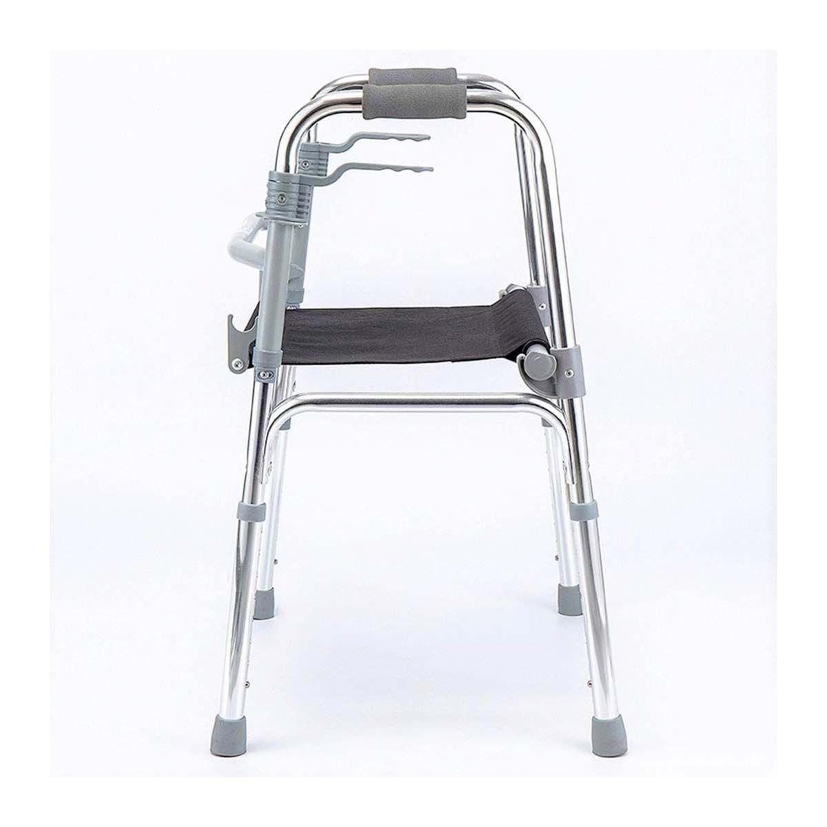 Andador Burrito Plegable Con Asiento Desmontable Altura Regulable-6