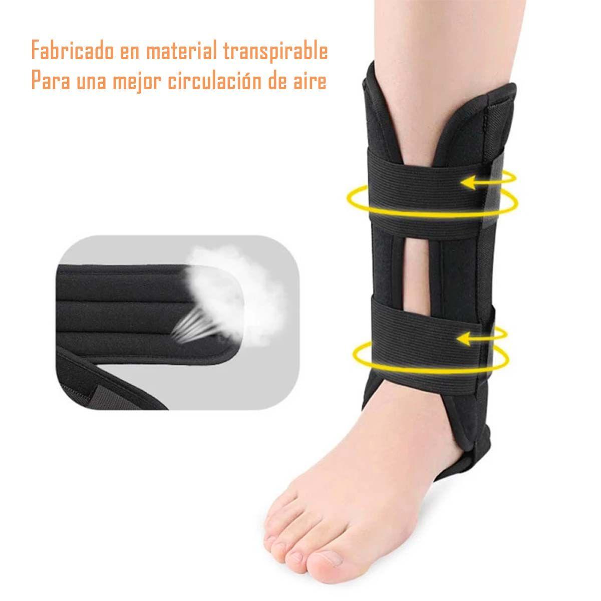 Tobillera Inmovilizadora Con Barras Laterales Lesion Talla M-2