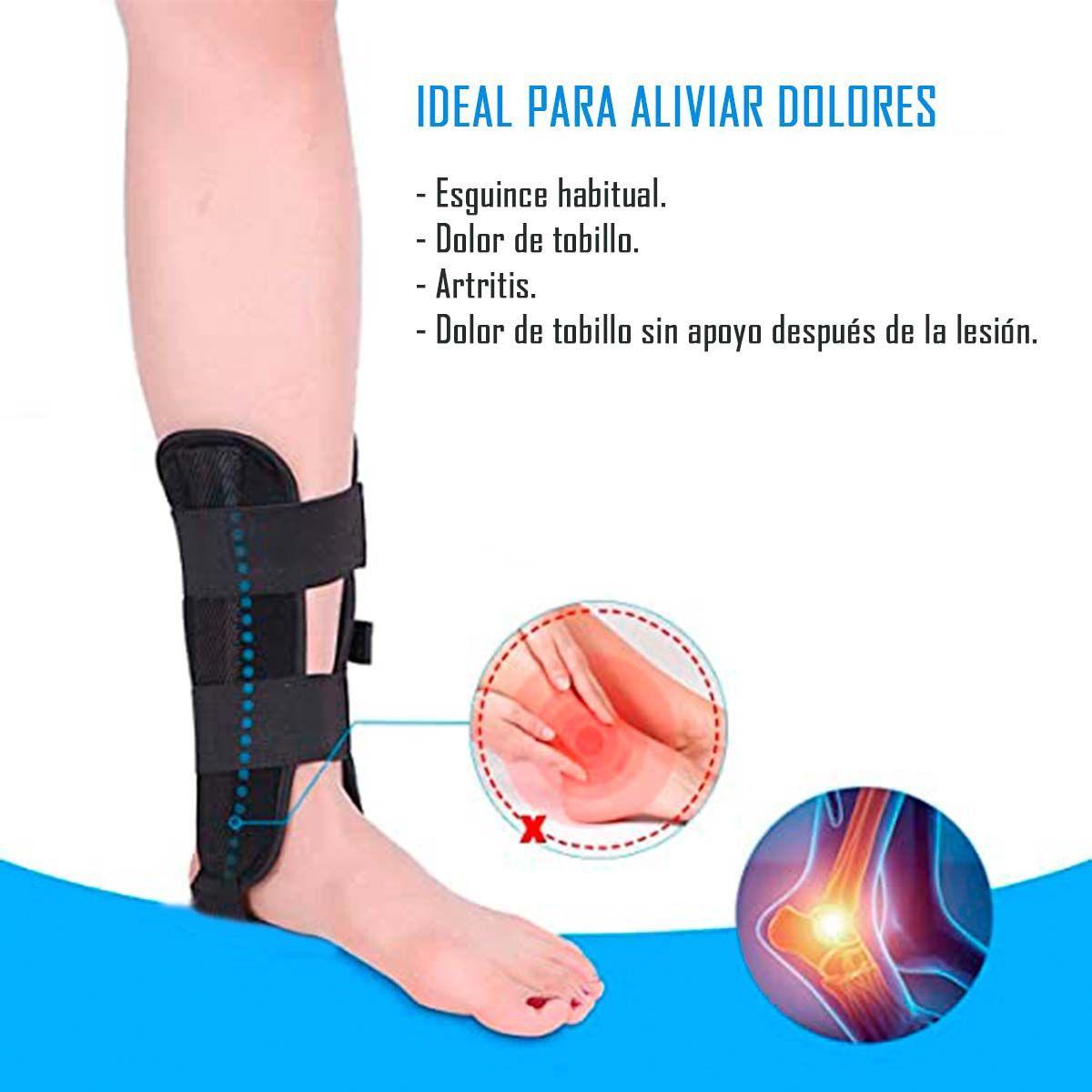 Tobillera Inmovilizadora Con Barras Laterales Lesion Talla M-4
