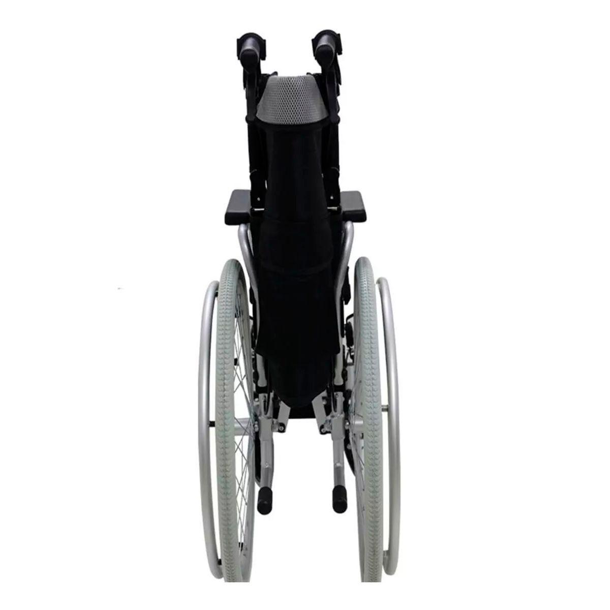 Silla De Ruedas Bariatrica Plegable Rueda Neumatica Trasera-2