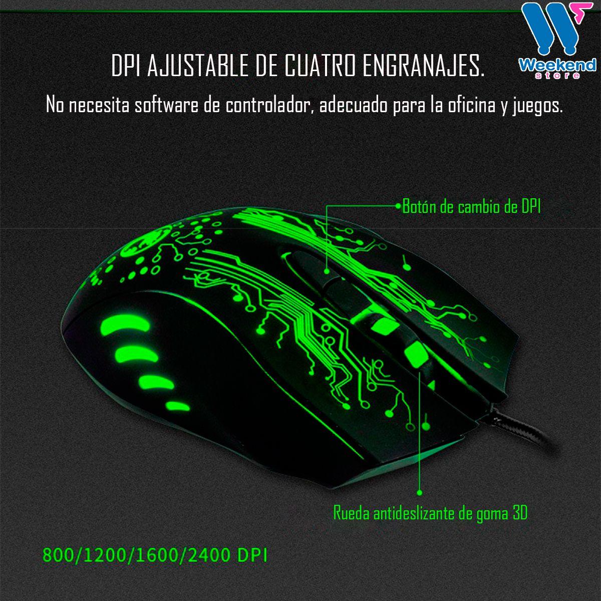 Kit Gamer Imice 4 En 1 Gk-490 Teclado Mouse Audífonos Y Pad-4