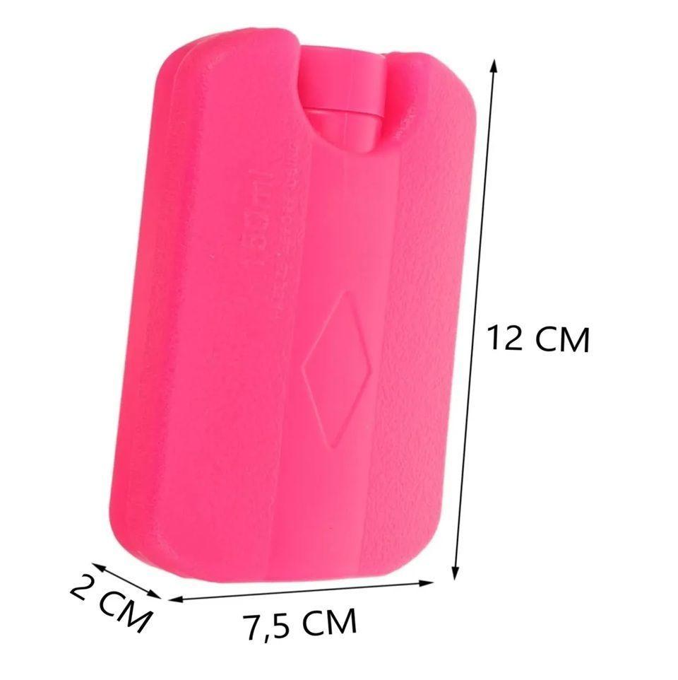 Bolso Estuche Para Viaje Porta Para Insulina Portátil Tela Morado-3