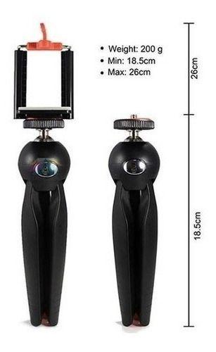 Tripode Cámara Y Celular Mini Retractil 360 Youtuber Tik Tok-2