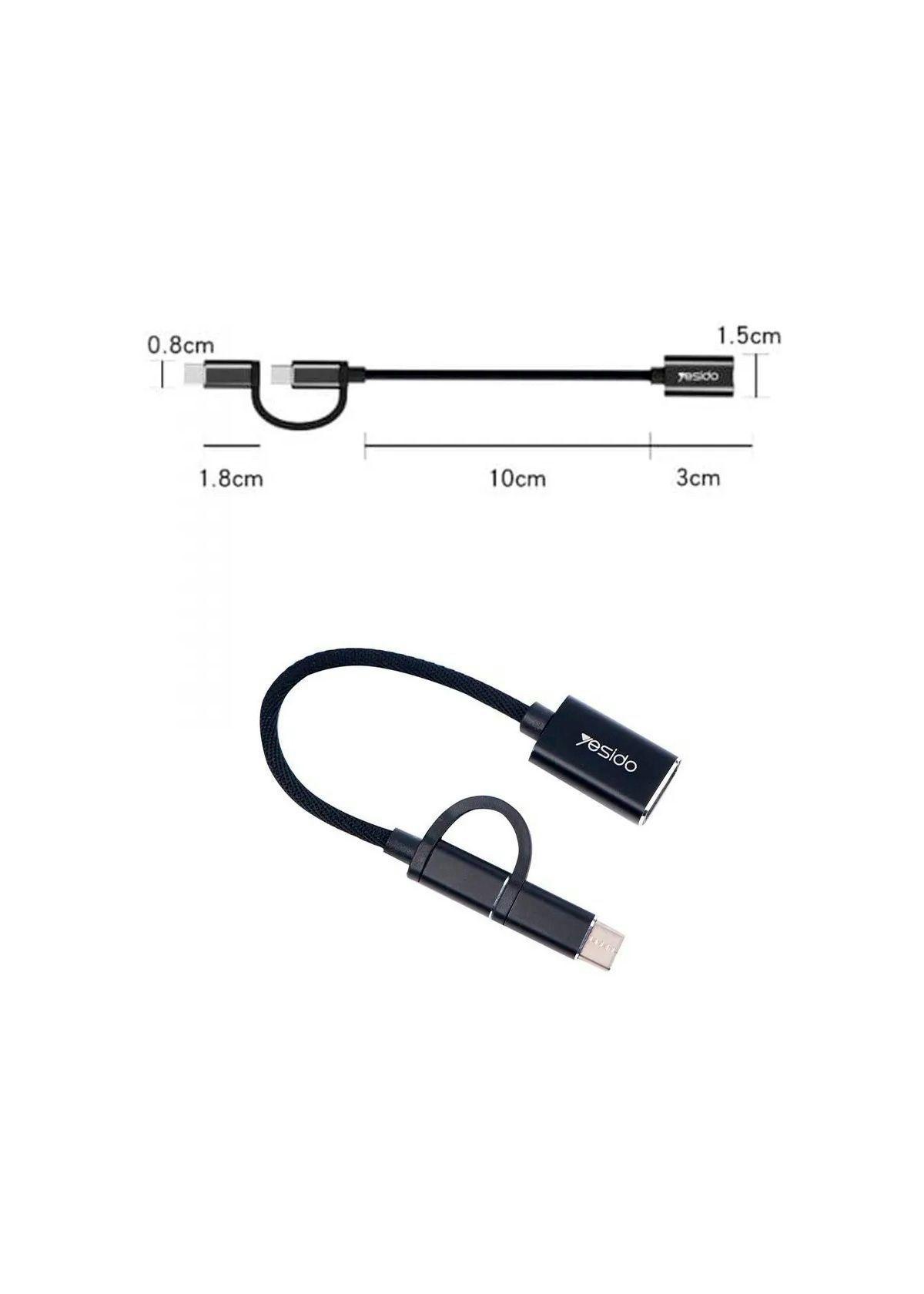Adaptador 2 En 1 Otg Usb 3.0 Rapido Transmisión Gs02-1