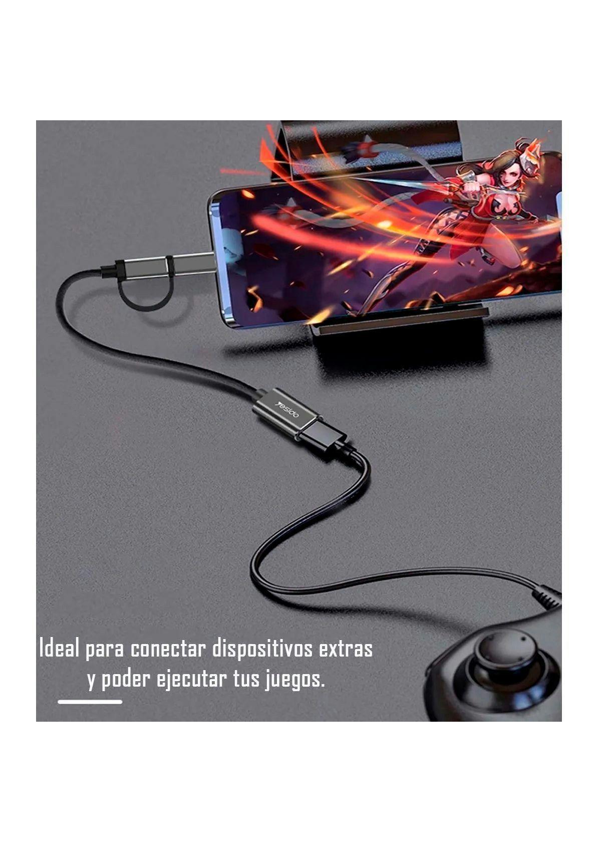 Adaptador 2 En 1 Otg Usb 3.0 Rapido Transmisión Gs02-4