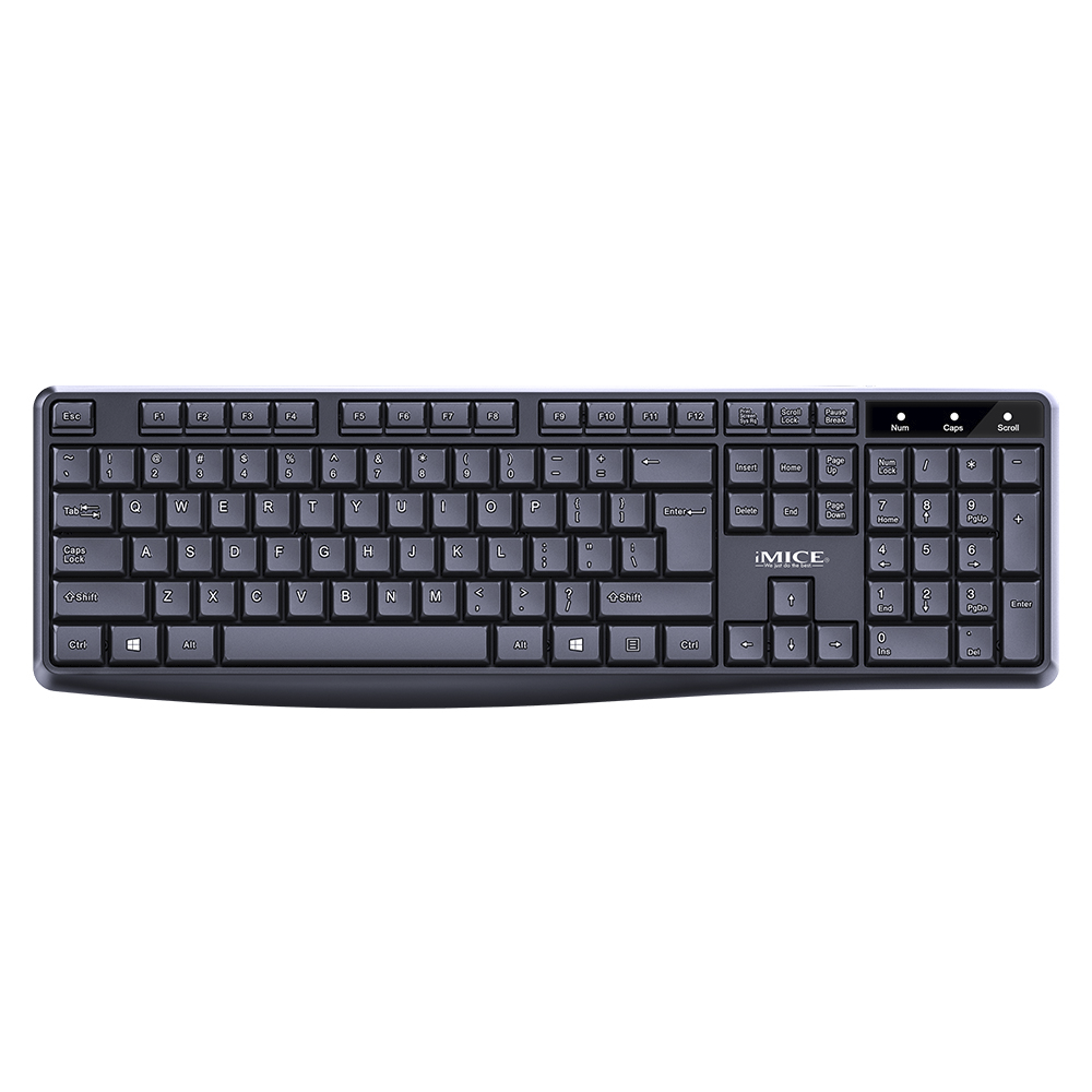Kit Teclado + Mouse Inalambrico 2.4g iMice An100 Teletrabajo-4