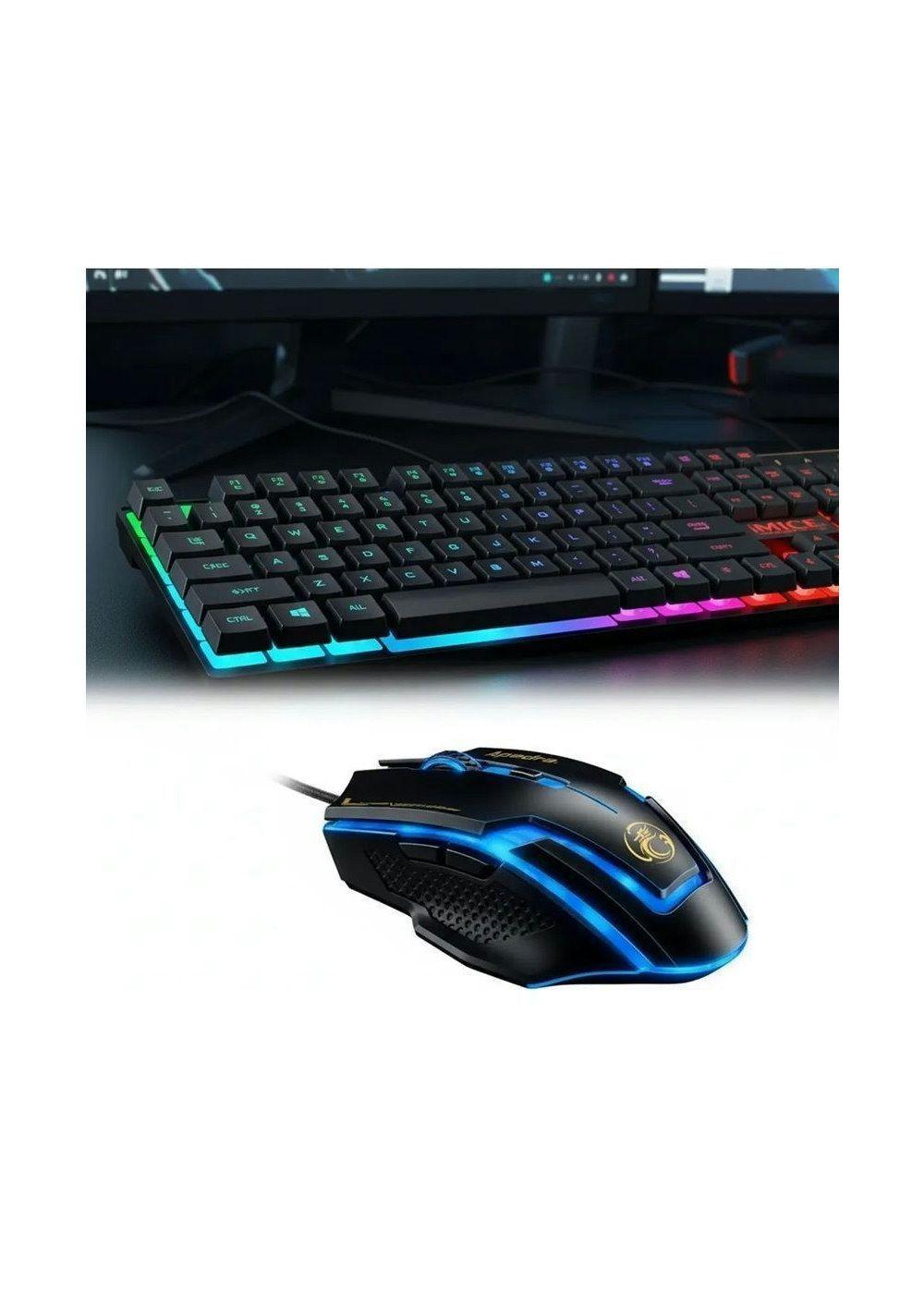 Kit Gamer Premium Imice Teclado AK 600 Mouse A9 3200 Dpi-1