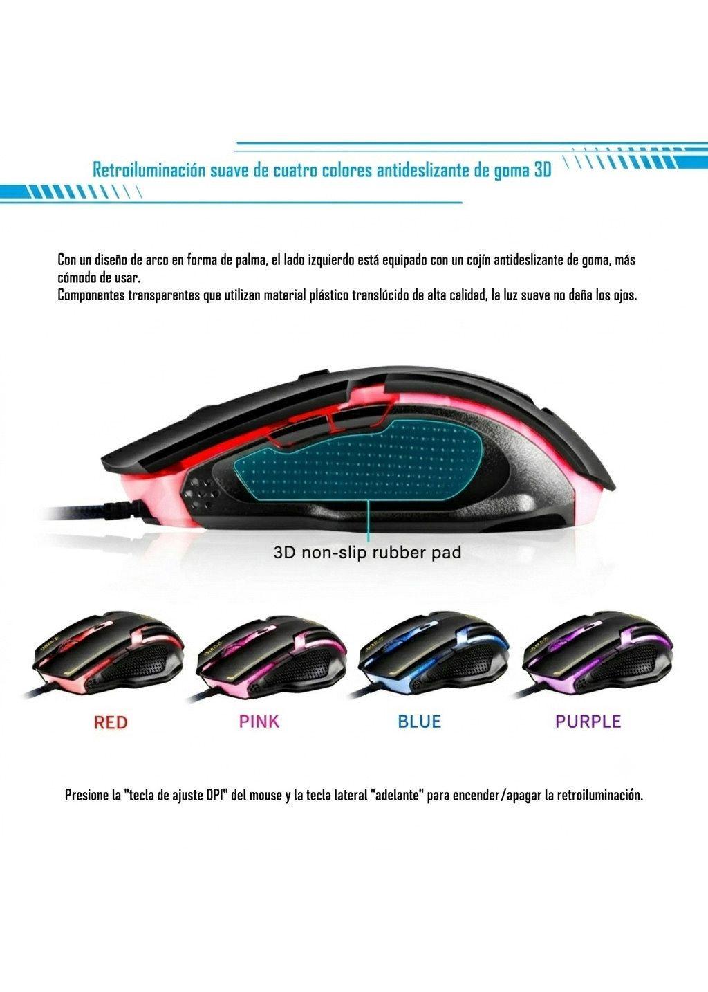 Kit Gamer Premium Imice Teclado AK 600 Mouse A9 3200 Dpi-6