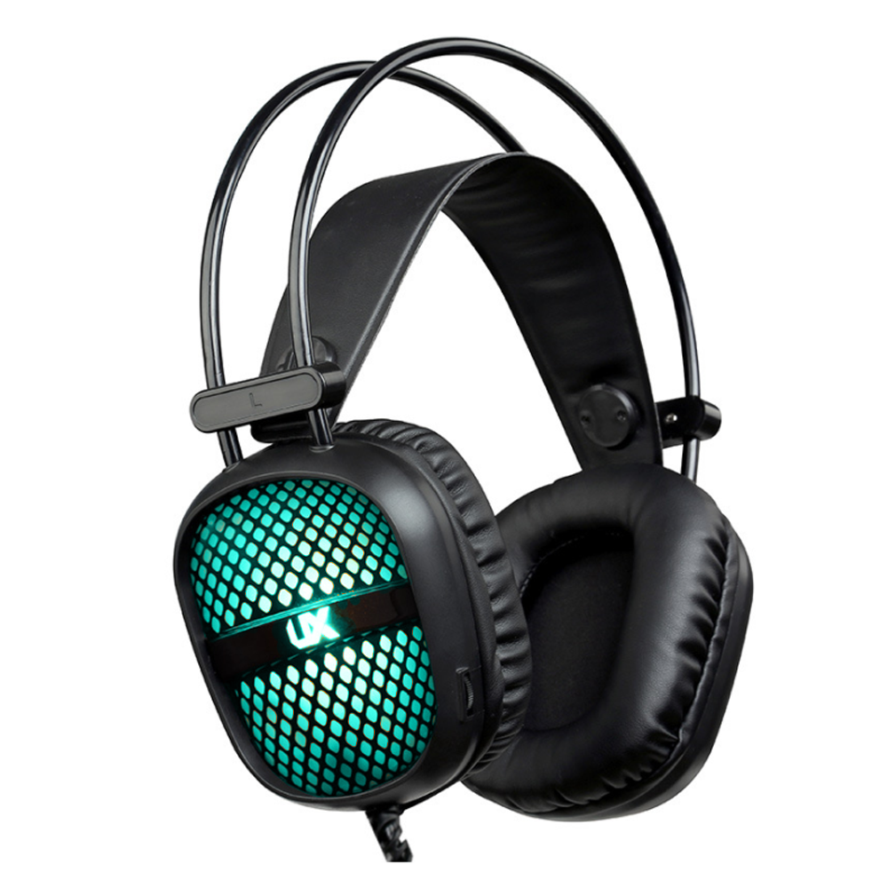 Audifonos Headset Gamer Retroiluminado Ux-a2 Para Pc-0