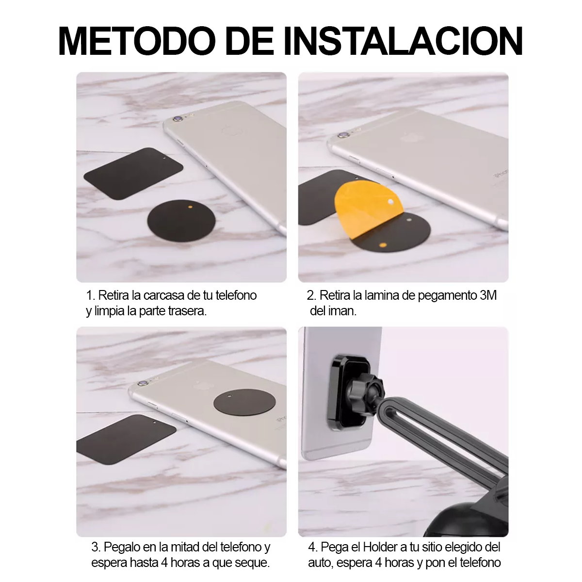 Soporte Holder Porta Celular Magnetico Marca Yesido C39-2