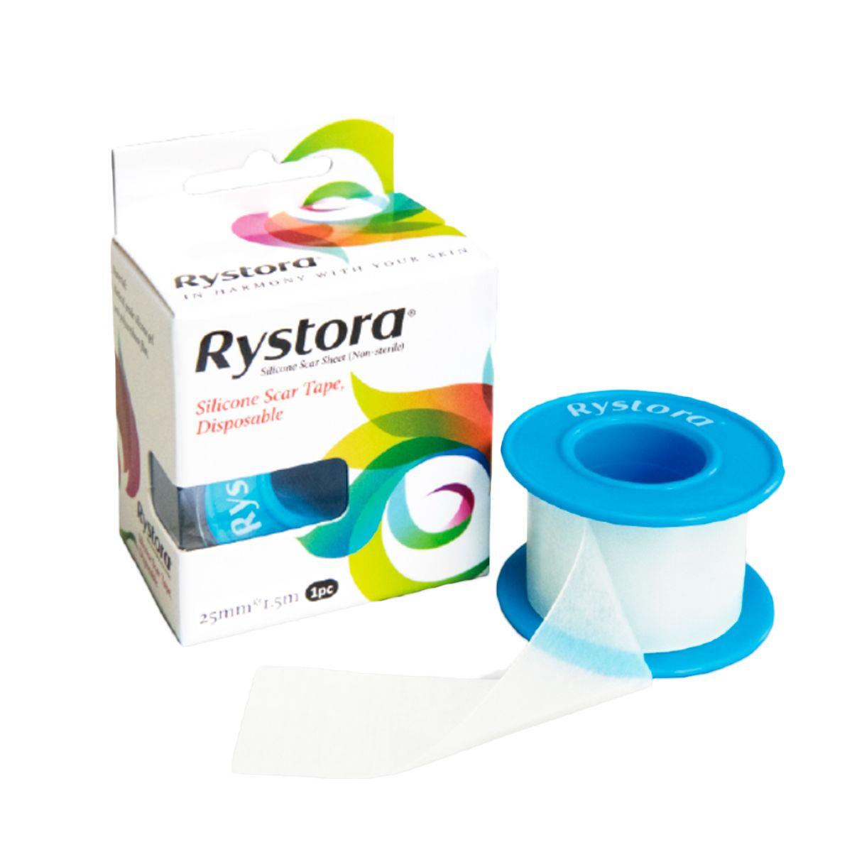 Rystora De Silicona En Rollo 2,5cm X 1,5mtrs Para Cicatrices-0