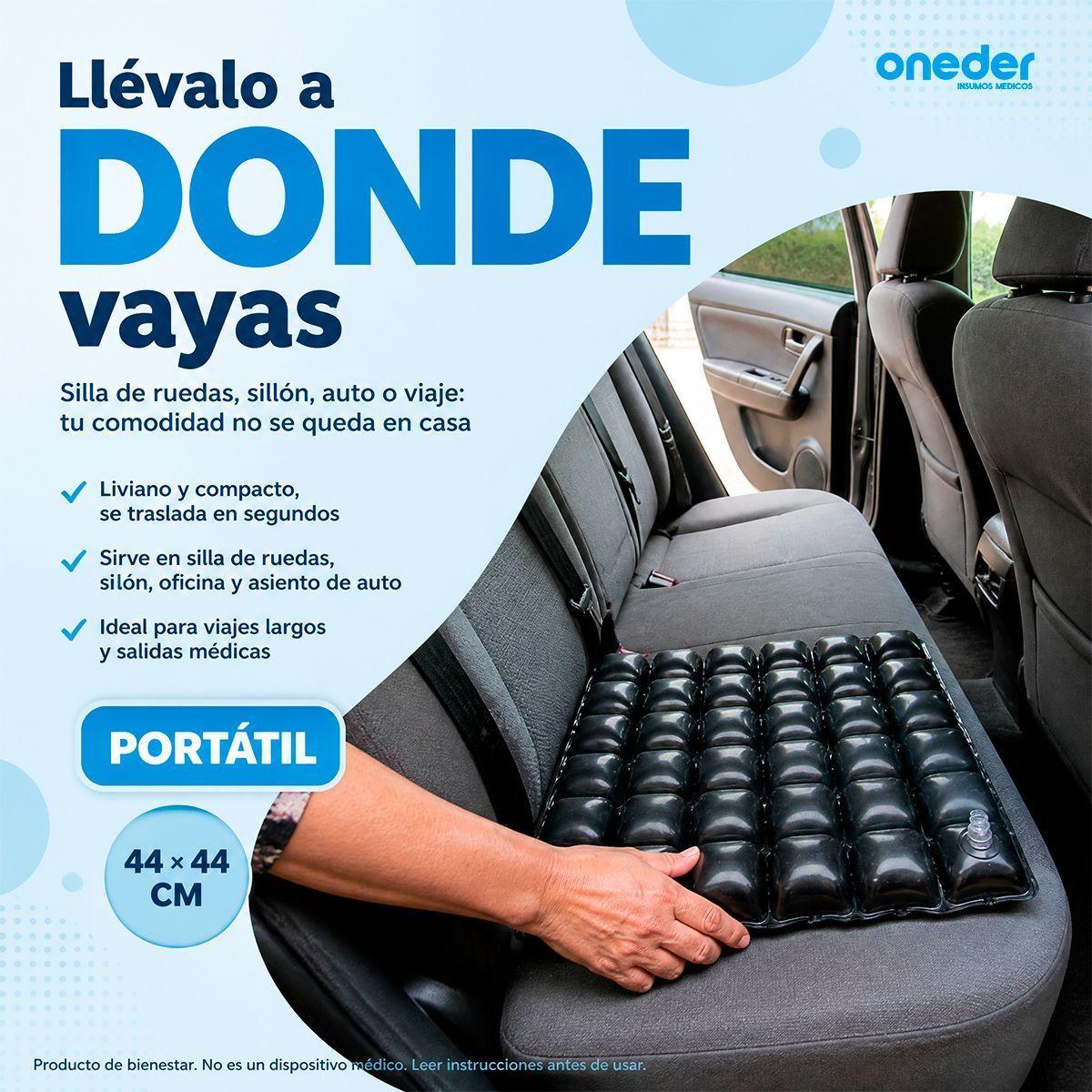 Cojin Antiescaras Flotacion Seca Celdas De Aire Con Funda-4