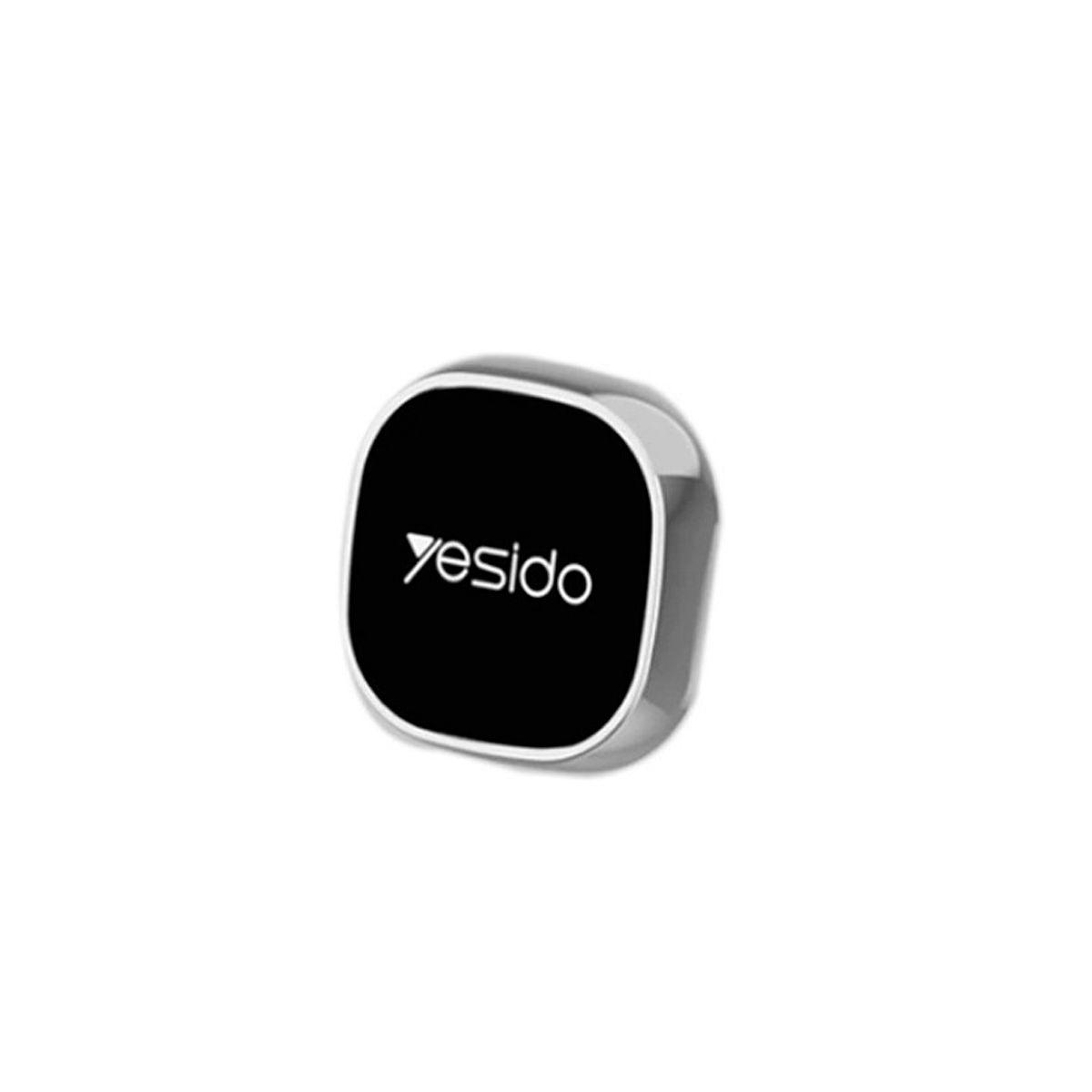 Soporte Holder Porta Celular Magnetico Para Auto Yesido C81 Silver-0