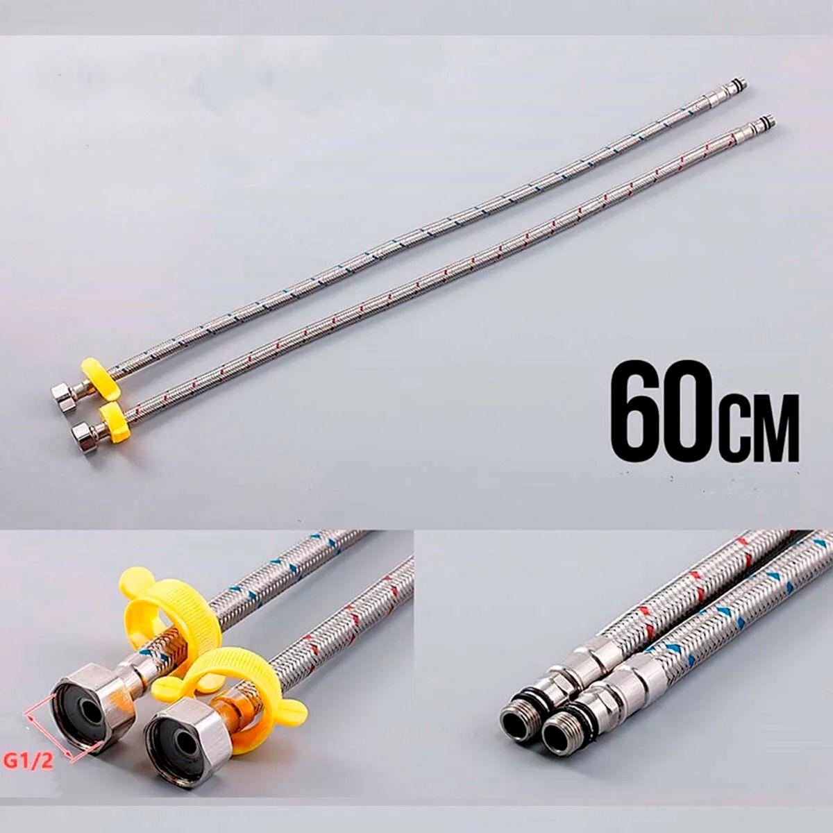 Llave Grifería Lavamanos Monomando Cuellos Giratorios Negro Tap20-4