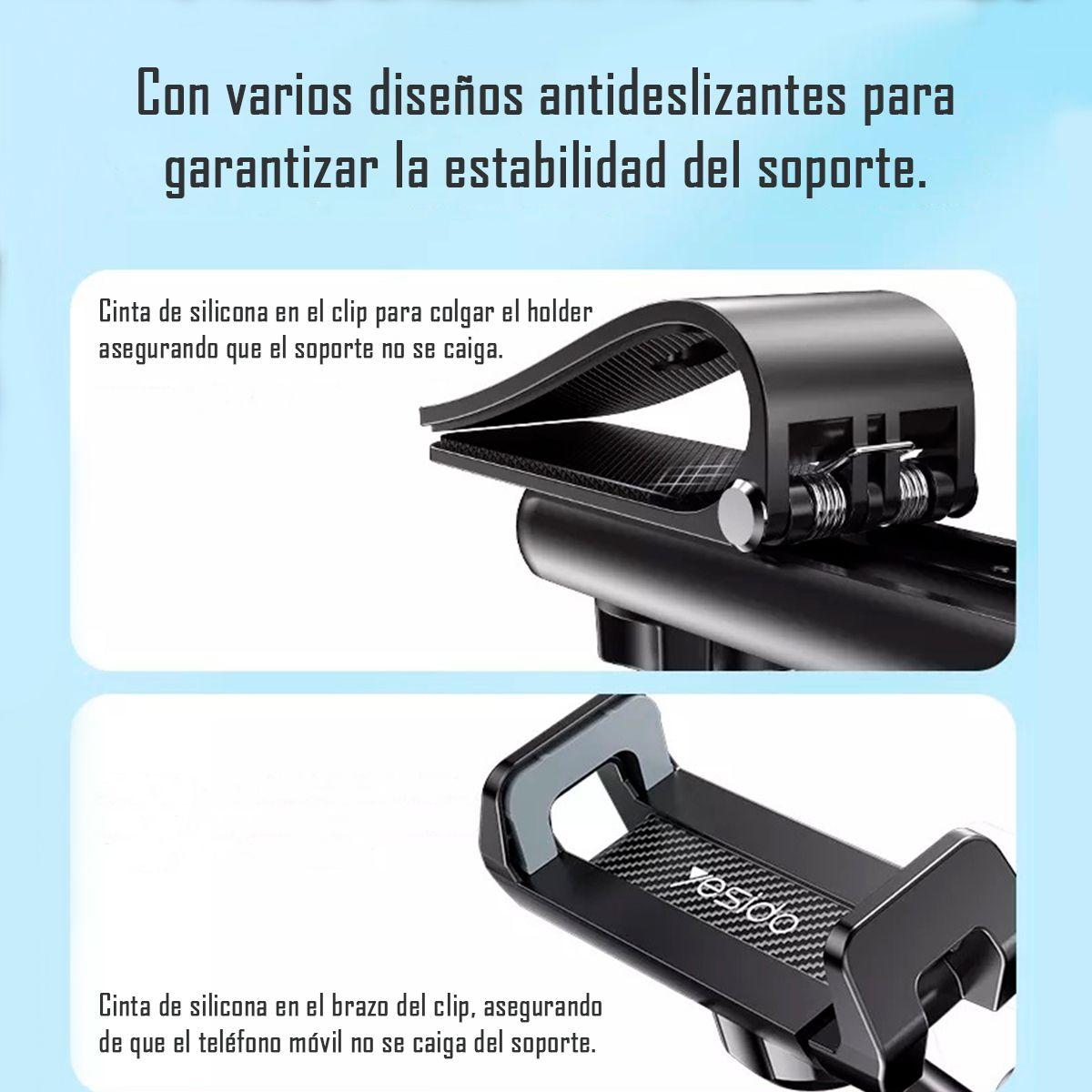 Soporte Holder Colgante Premium Estilo Pinza Para Auto C194-6