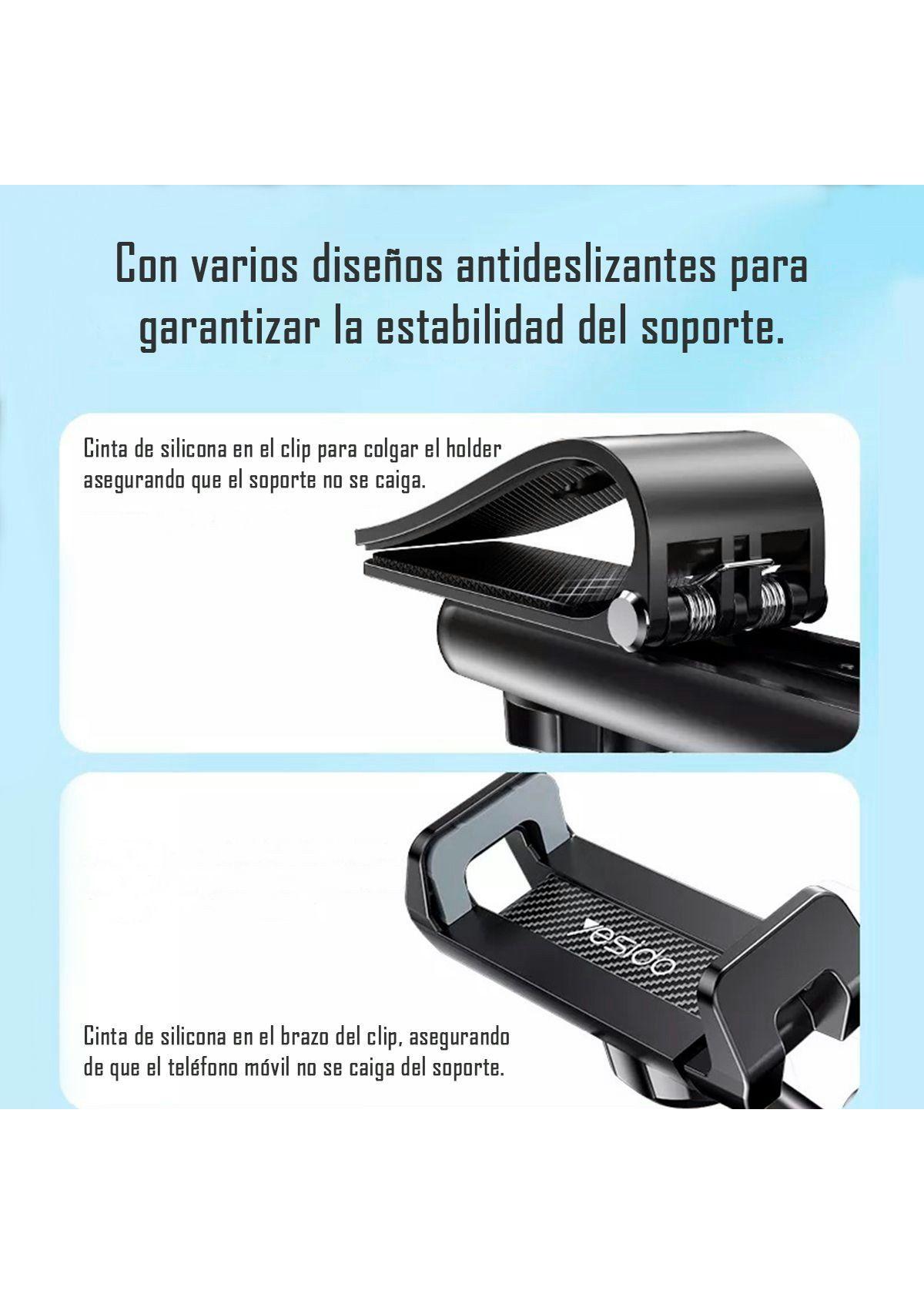 Soporte Holder Colgante Premium Estilo Pinza Para Auto C194-6