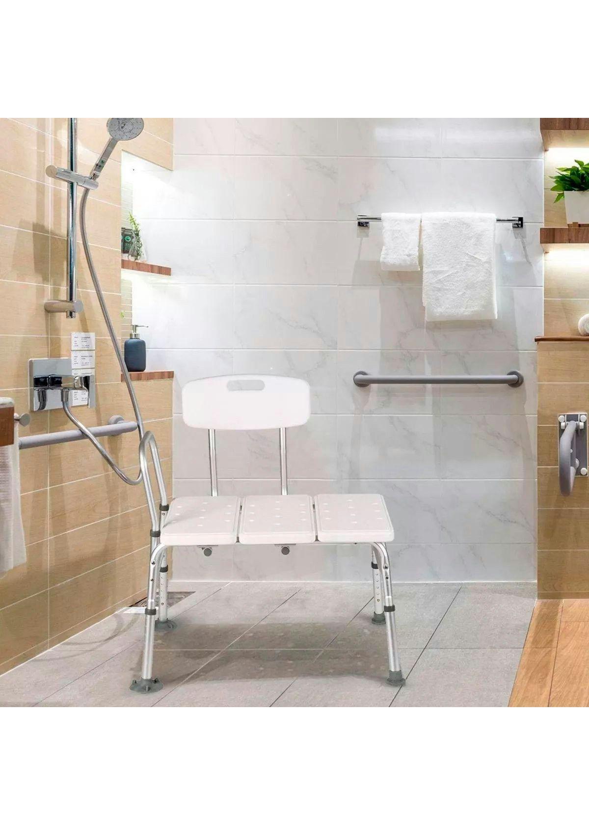 Silla De Ducha Baño Transferencia Enfermo Anciano Tina Baño-5